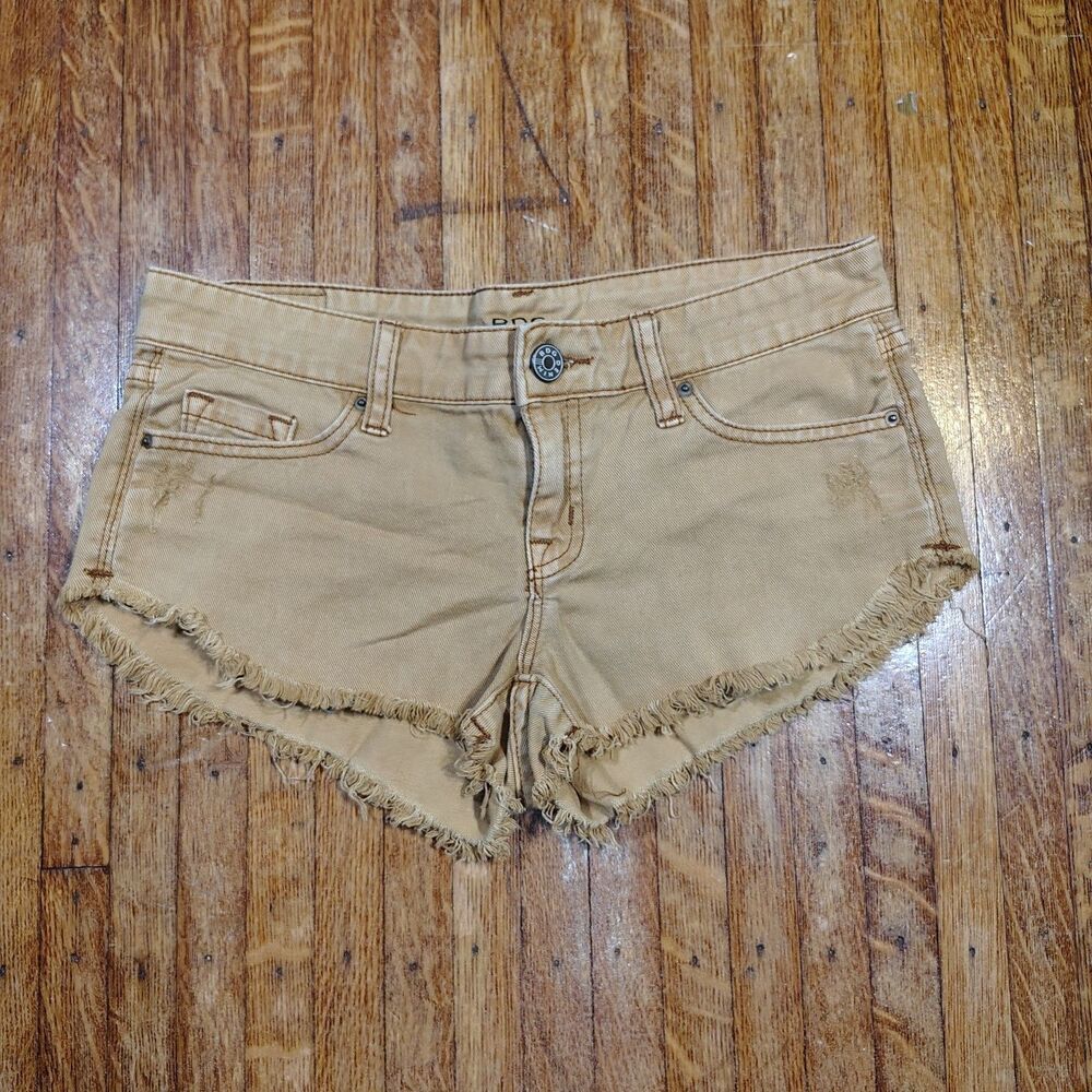 Y2k Inspired Cut Off Low Rise 100% Cotton Booty Daisy Duke Shorts/T37